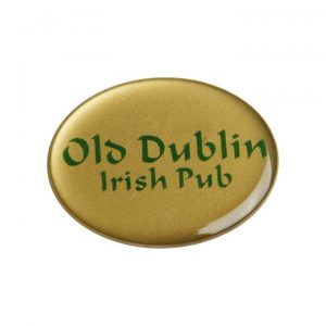бейдж с полимерной заливкой Old Dublin