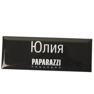 бейдж с полимерной заливкой Paparazzi 2