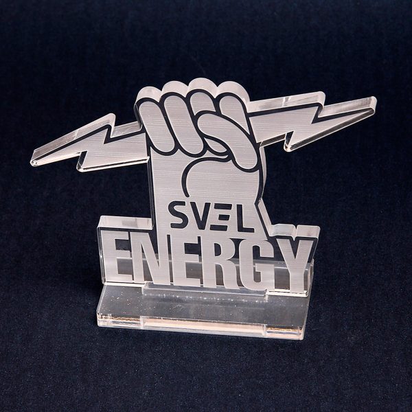кубок акриловый лазерная гравировка Svel Energy кубок акриловый лазерная гравировка Svel Energy