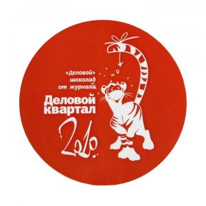 наклейка бумажная деловой квартал