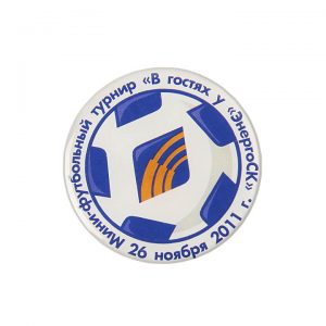наклейка полимерная минифутбольный турнир