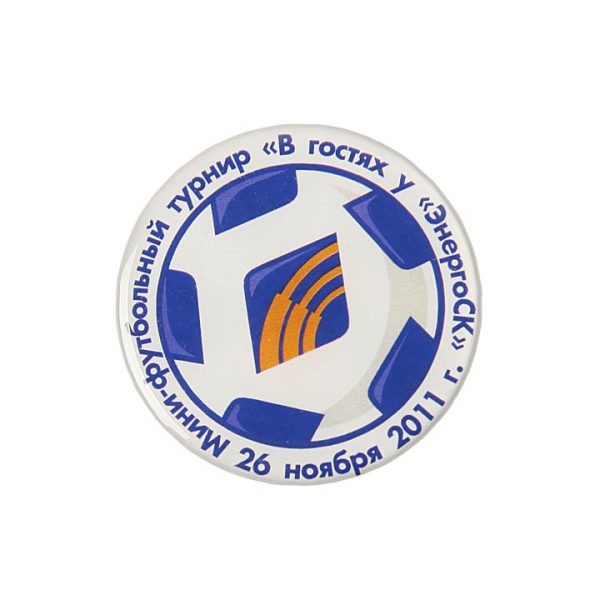 наклейка полимерная минифутбольный турнир