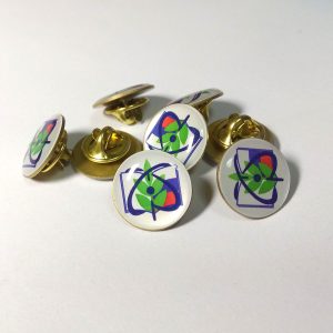 значок полимерный книга